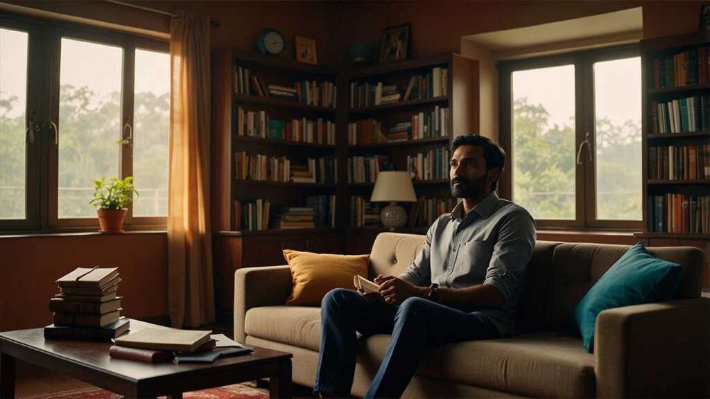 DHANUSH’s living room
